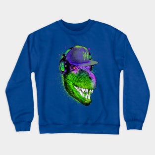 Jurassic Dj Crewneck Sweatshirt